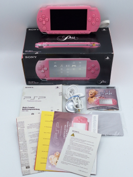 Sony Playstation Portable PSP 1004 Pink Edition + OVP & Zubehör